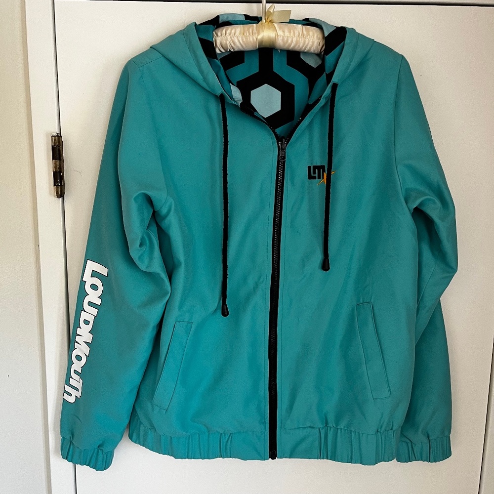 Loudmouth Golf Women Reversible Windbreaker